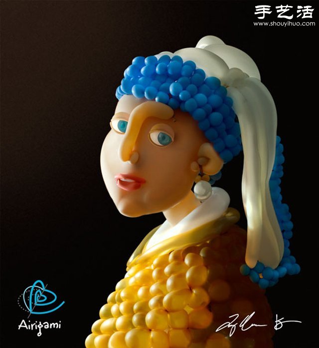 街頭藝術家Larry Moss的氣球編織作品 - www.iyw0659.cn
