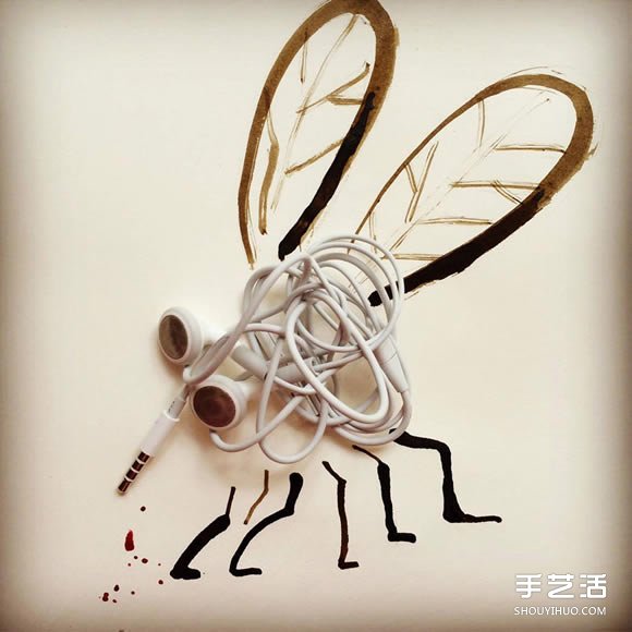 生活物品與插畫結(jié)合 創(chuàng)意DIY讓你驚嘆連連 - www.iyw0659.cn