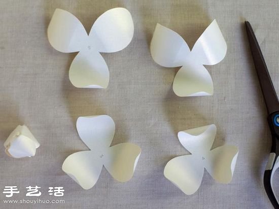 卡紙手工制作梔子花手工花圖解教程 - www.iyw0659.cn