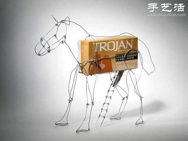 鐵絲創意DIY 制作有趣的小玩意 - www.iyw0659.cn