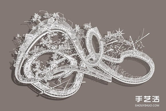 紙雕藝術:在宣紙上劃出云霄飛車般華麗畫面 - www.iyw0659.cn