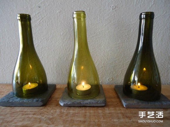 紅酒瓶廢物利用的方法 DIY好玩實用家居用品 - www.iyw0659.cn