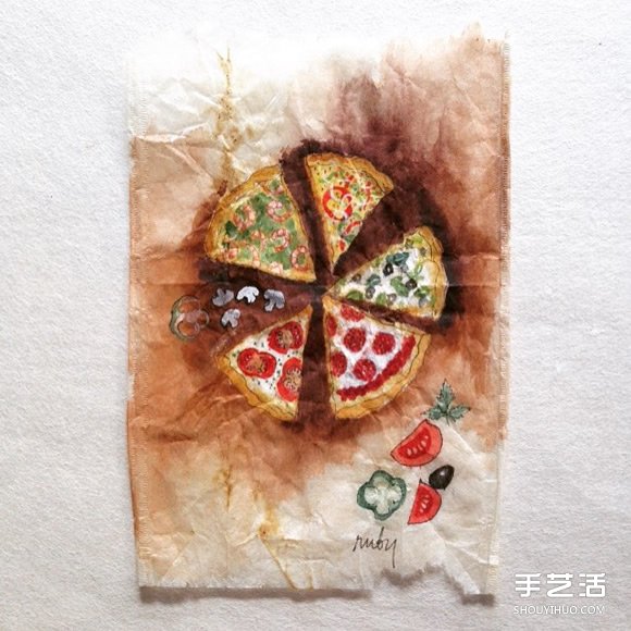 變廢為寶:藝術家用喝過的茶包當畫布寫日記 - www.iyw0659.cn