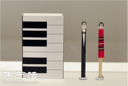 火柴棍創意DIY有趣的人物形象 - www.iyw0659.cn