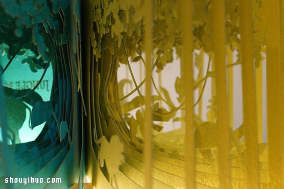 Yusuke Oono 縷空紙雕書作品欣賞 - www.iyw0659.cn