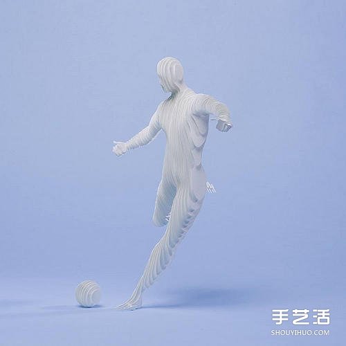 紙雕人偶:一百多張紙層層堆疊成立體紙雕作品 - www.iyw0659.cn