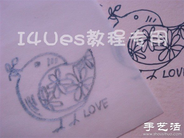 超詳細手工制作小鳥圖案橡皮章教程 - www.iyw0659.cn