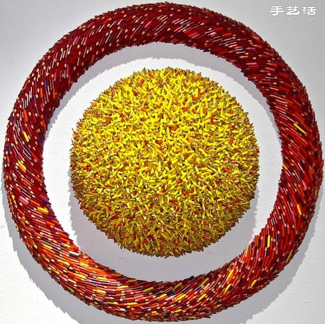 多彩鉛筆創(chuàng)意DIY美輪美奐雕塑畫(huà)作 - www.iyw0659.cn