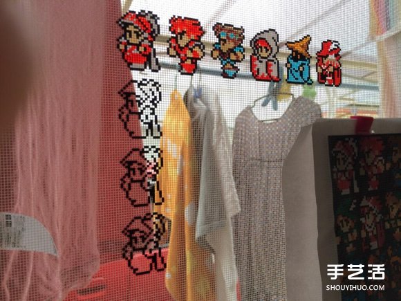 利用玻璃顏料DIY紗窗 最浪漫的夏日八位元畫 - www.iyw0659.cn