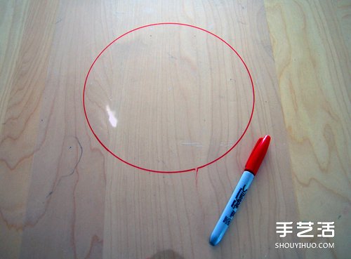 海綿紙手工制作美蜂窩燈罩臺燈的方法教程 - www.iyw0659.cn