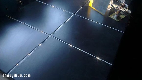 光纖創意DIY:把地板變成星光點點的夜空 - www.iyw0659.cn