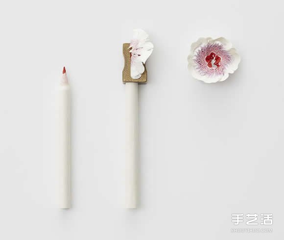用削鉛筆器DIY出一朵朵永生的美麗紙花朵 - www.iyw0659.cn