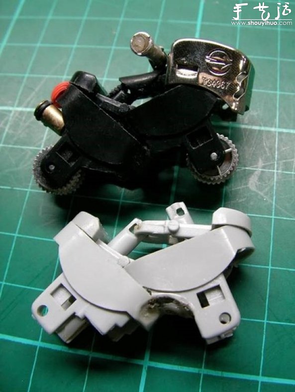 一次性打火機(jī)DIY摩托車模型 - www.iyw0659.cn