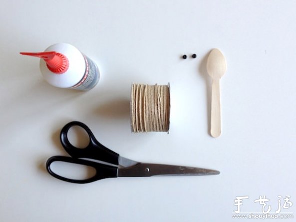 一次性勺子廢物利用DIY昆蟲玩具 - www.iyw0659.cn