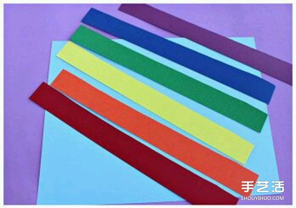 彩虹賀卡手工制作 適合兒童的彩虹卡片DIY - www.iyw0659.cn
