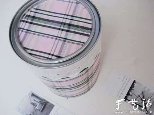 奶粉罐DIY清新田園風儲物罐的方法 - www.iyw0659.cn