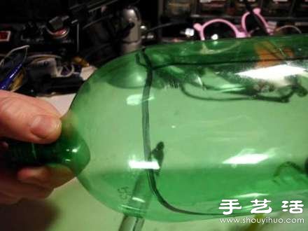 大瓶可樂瓶/雪碧瓶廢物利用制作防毒面具 - www.iyw0659.cn