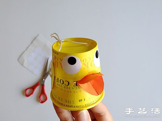 一次性紙杯手工制作可愛鴨子玩偶 - www.iyw0659.cn