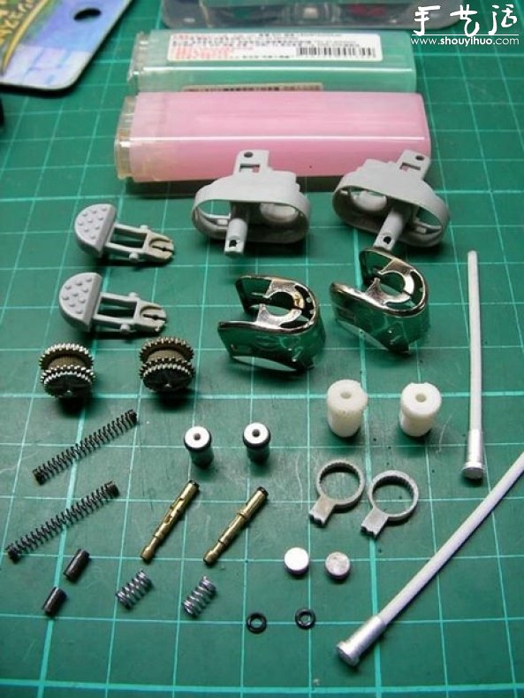 一次性打火機(jī)DIY摩托車模型 - www.iyw0659.cn