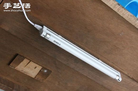 舊電視手工DIY改造懷舊魚缸水族箱圖解教程 - www.iyw0659.cn