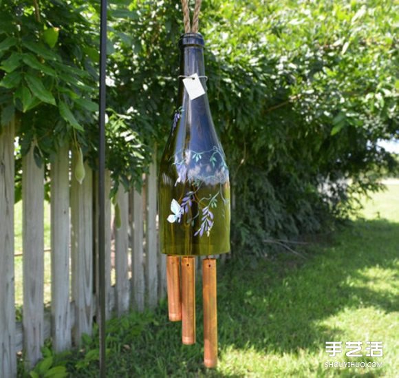 紅酒瓶廢物利用的方法 DIY好玩實用家居用品 - www.iyw0659.cn