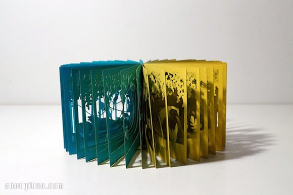 Yusuke Oono 縷空紙雕書作品欣賞 - www.iyw0659.cn