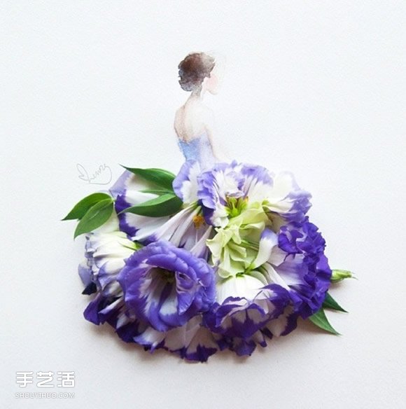 極雅藝術!用水彩讓花朵變身禮物在紙上綻放 - www.iyw0659.cn