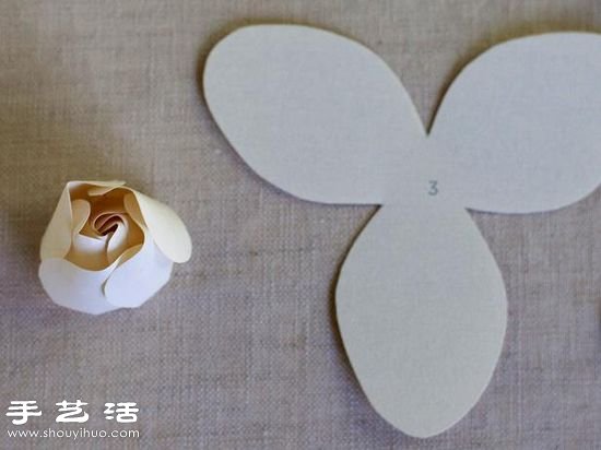 卡紙手工制作梔子花手工花圖解教程 - www.iyw0659.cn