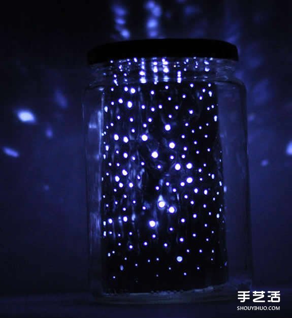 星光瓶制作方法 玻璃瓶做星光瓶過程步驟圖解 - www.iyw0659.cn