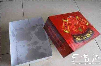 廢紙盒和棉布DIY紙巾盒 - www.iyw0659.cn