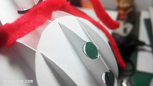立體紙雕圣誕雪人DIY手工制作圖解教程 - www.iyw0659.cn