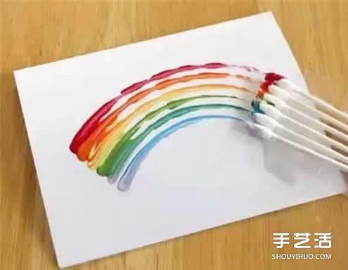 幼兒棉簽手工小制作 簡單又好玩的棉簽小制作 - www.iyw0659.cn