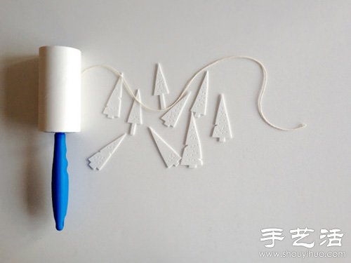 簡(jiǎn)單圣誕樹(shù)圖章手工制作 - www.iyw0659.cn