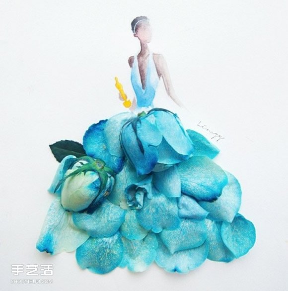 極雅藝術!用水彩讓花朵變身禮物在紙上綻放 - www.iyw0659.cn
