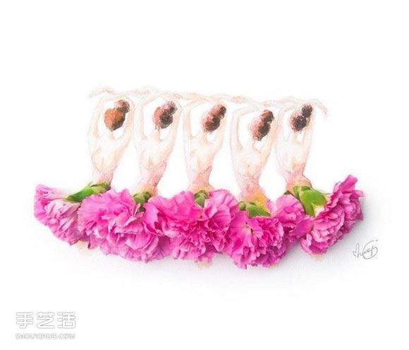 極雅藝術!用水彩讓花朵變身禮物在紙上綻放 - www.iyw0659.cn
