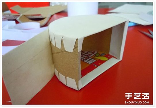大號透明膠卷紙筒廢物利用 DIY制作西瓜收納盒 - www.iyw0659.cn