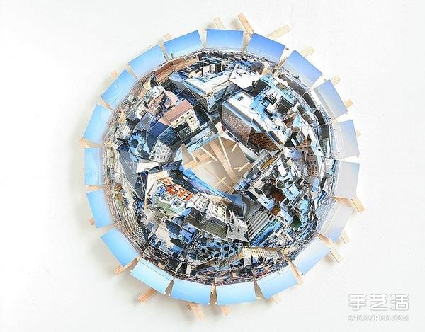 立體城市紙雕藝術 把多張照片拼接成全景組圖 - www.iyw0659.cn