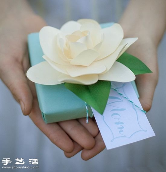 卡紙手工制作梔子花手工花圖解教程 - www.iyw0659.cn