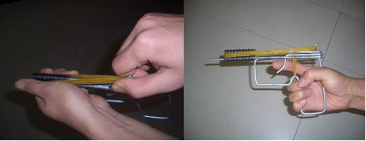 火柴槍的制作方法 自行車鏈條槍制作圖解 - www.iyw0659.cn